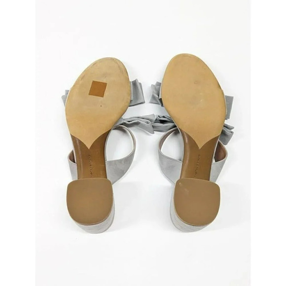 Tabitha Simmons Women's Barbi Suede Block Heel Slide Sandals Size 40 (MSRP $695) - Picture 7 of 10